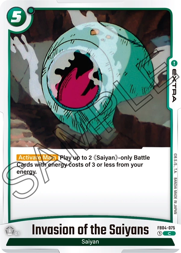 Invasion of the Saiyans
