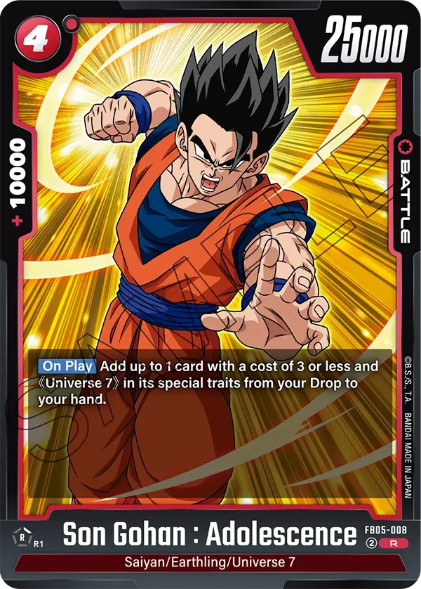 Son Gohan : Adolescence
