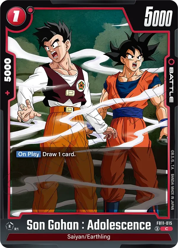 Son Gohan : Adolescence