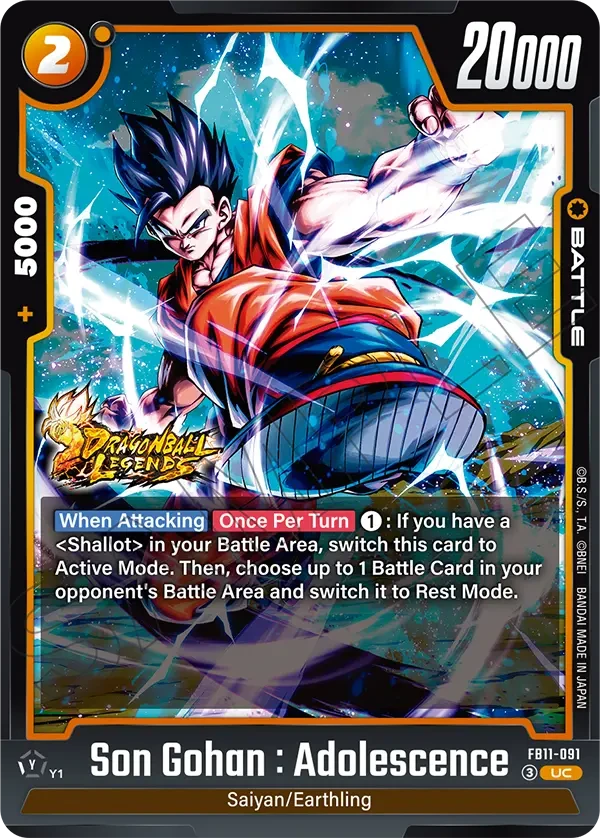 Son Gohan : Adolescence