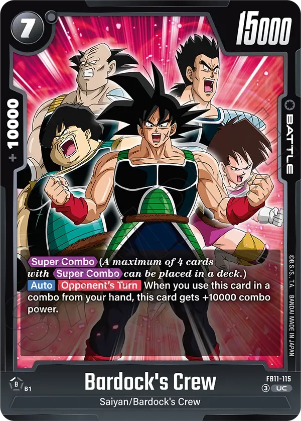 Bardock's Crew