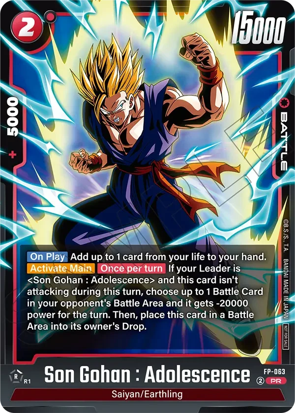 Son Gohan : Adolescence