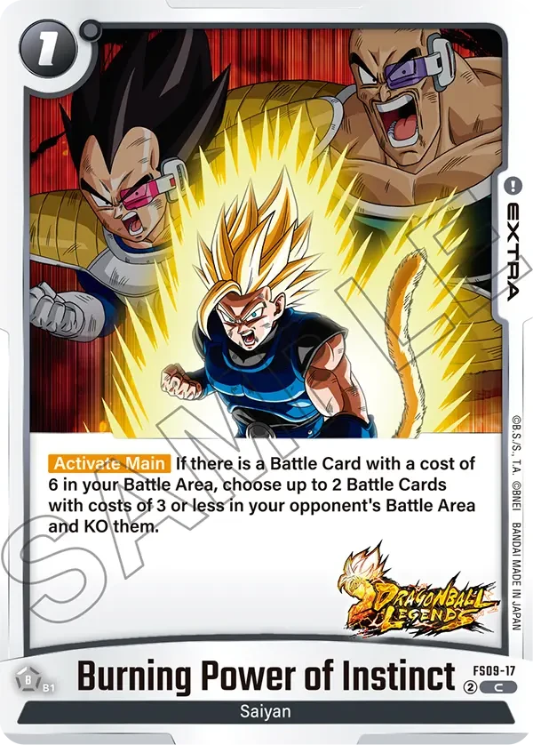 Burning Power of Instinct