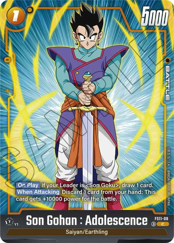 Son Gohan : Adolescence