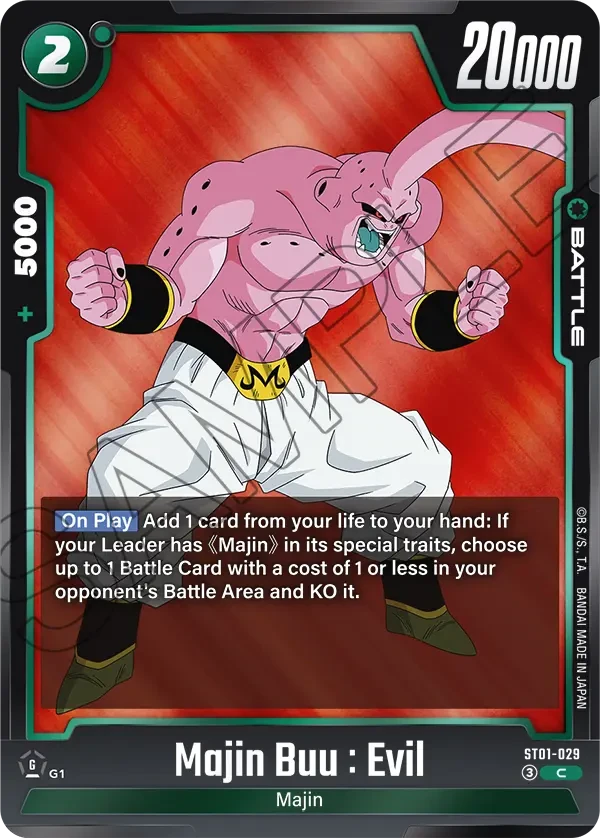 Majin Buu : Evil
