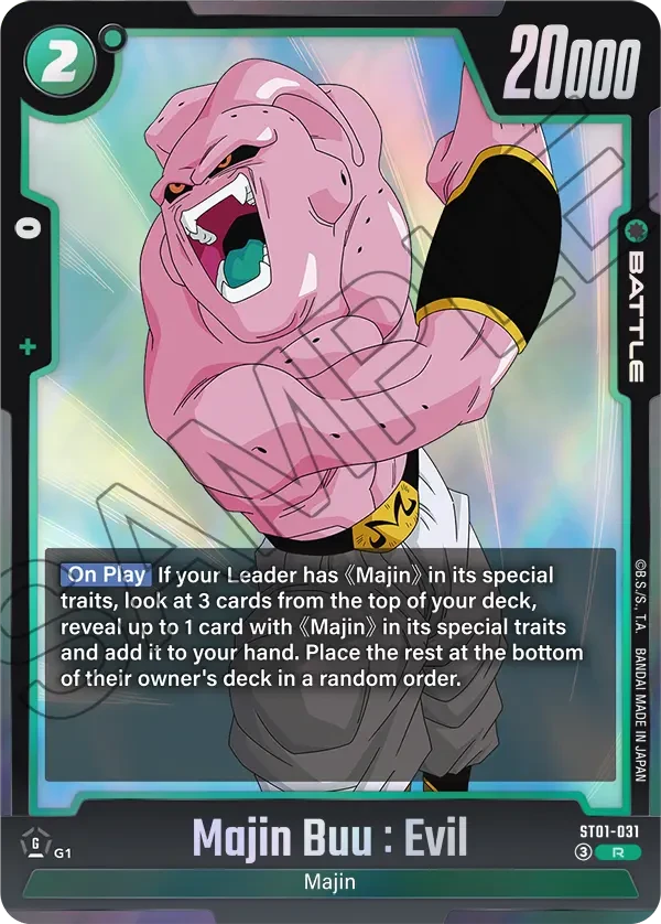 Majin Buu : Evil