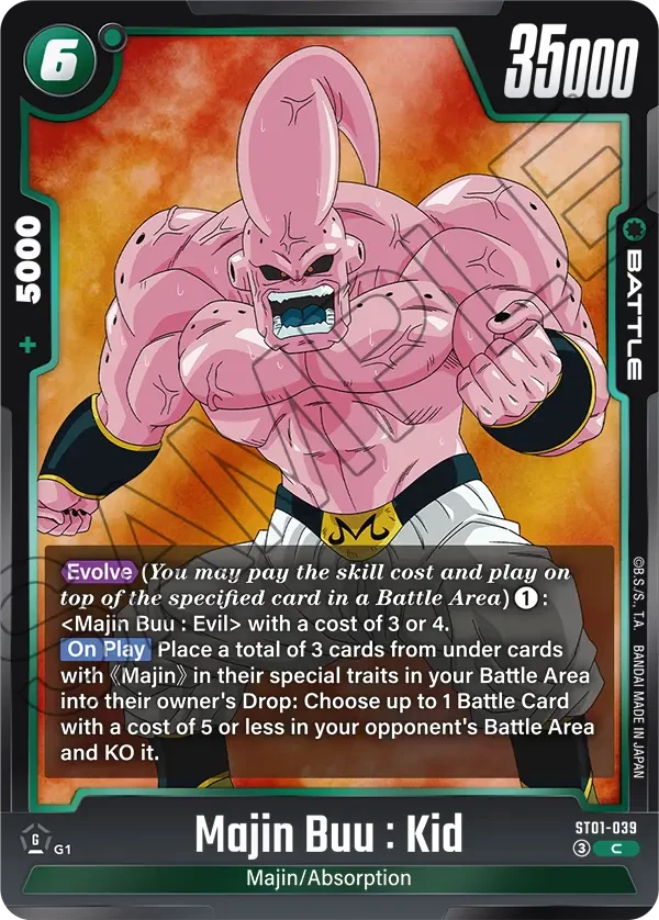 Majin Buu : Kid