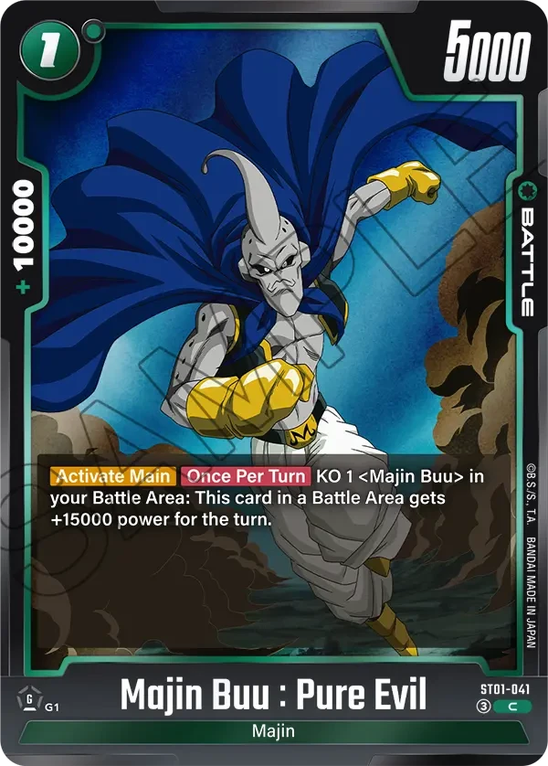 Majin Buu : Pure Evil
