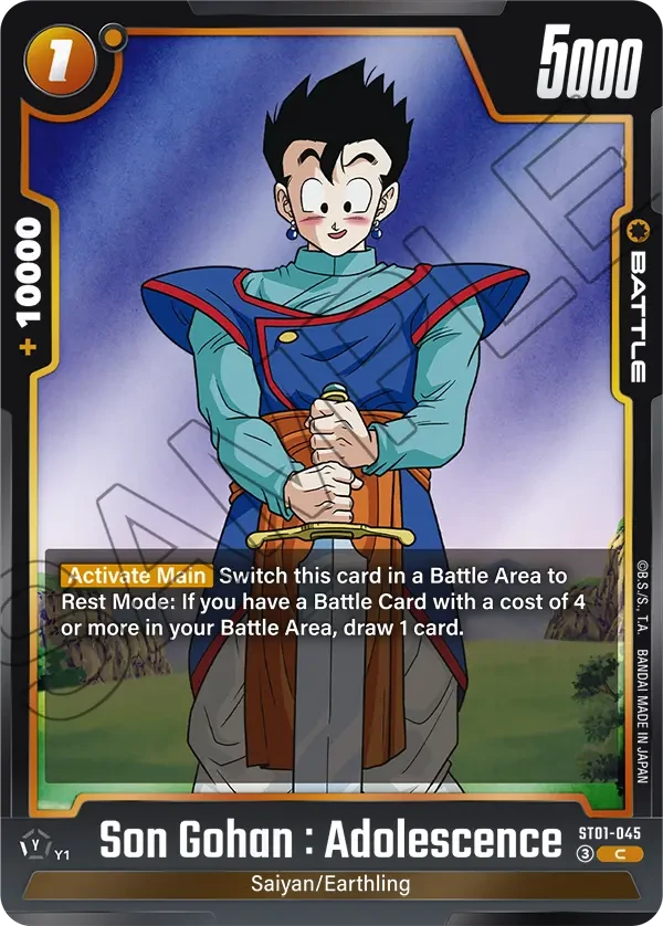 Son Gohan : Adolescence