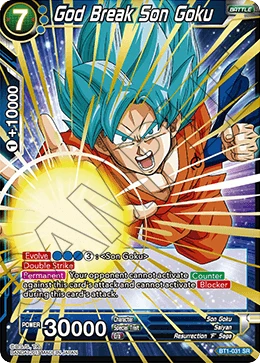 God Break Son Goku