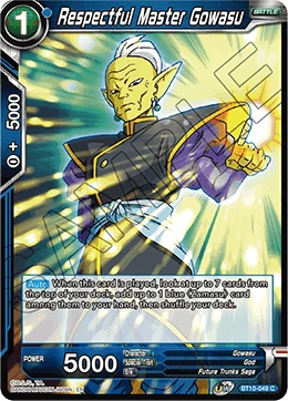 Respectful Master Gowasu