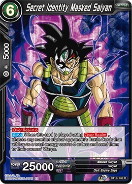 Secret Identity Masked Saiyan