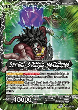 Dark Broly & Paragus — other side