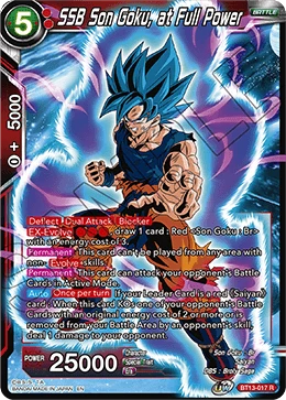 SSB Son Goku, at Full Power