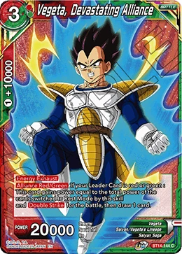 Vegeta, Devastating Alliance
