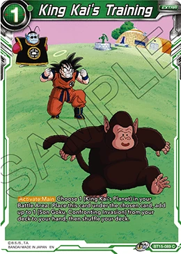 King Kai's Training