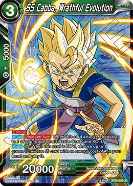 SS Cabba, Wrathful Evolution