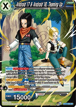 Android 17 & Android 18, Teaming Up