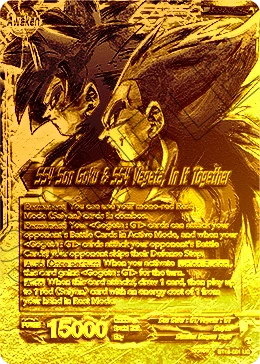 Son Goku & Vegeta — other side