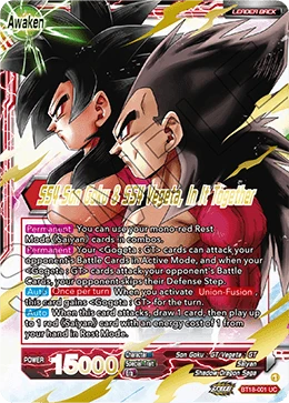 Son Goku & Vegeta — other side
