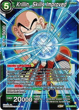 Krillin, Skills Improved