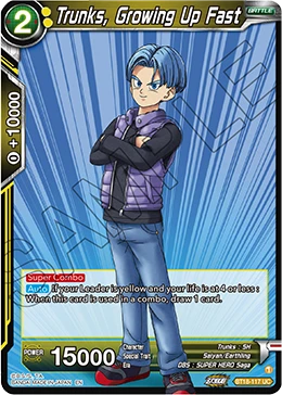Trunks, Growing Up Fast
