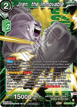 Jiren, the Immovable
