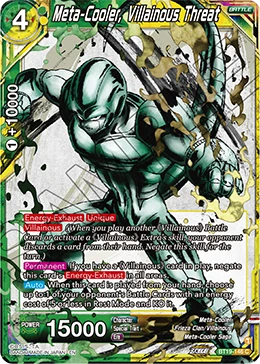 Meta-Cooler, Villainous Threat
