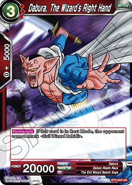 Dabura, The Wizard's Right Hand