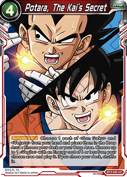 Potara, The Kai's Secret