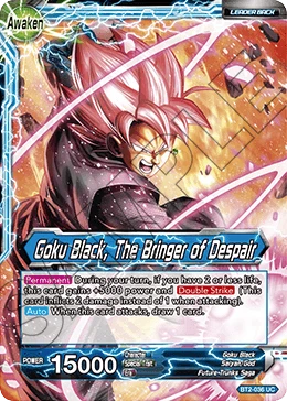 Goku Black — other side