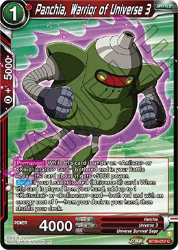Panchia, Warrior of Universe 3