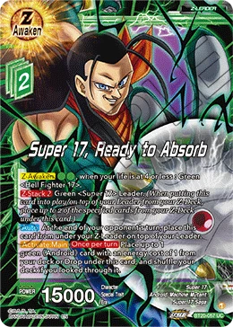 Super 17, Ready to Absorb