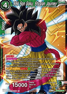 SS4 Son Goku, Stygian Journey