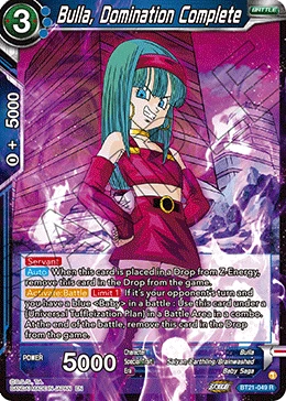Bulla, Domination Complete