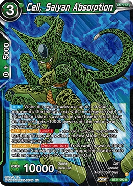Cell, Saiyan Absorption