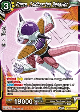 Frieza, Coldhearted Behavior
