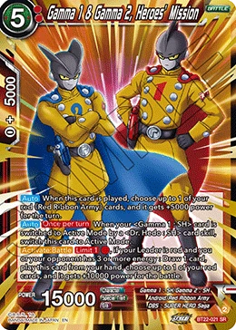 Gamma 1 & Gamma 2, Heroes’ Mission