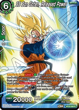 SS Son Goten, Released Power
