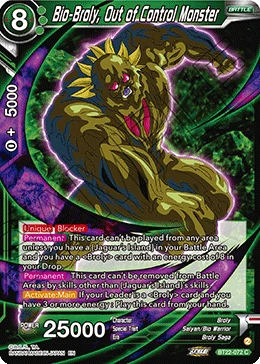 Bio-Broly, Out of Control Monster