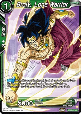 Broly, Lone Warrior