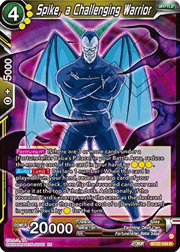 Spike, a Challenging Warrior