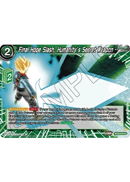 Final Hope Slash, Humanity’s Secret Weapon