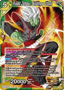 Fused Zamasu, Building a Utopia