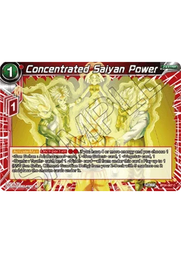 Concentrated Saiyan Power