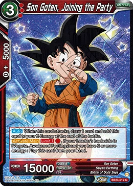 Son Goten, Joining the Party