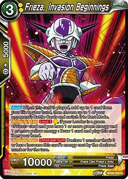Frieza, Invasion Beginnings