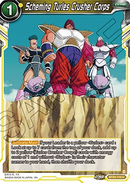 Scheming Turles Crusher Corps