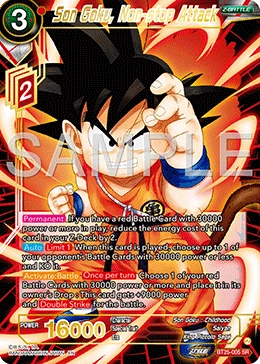 Son Goku, Non-stop Attack