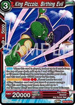 King Piccolo, Birthing Evil